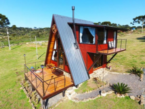 Cabana A-frame Cirrus para Casal - Morro da Igreja, Urubici-SC - Sítio Mar de Nuvens